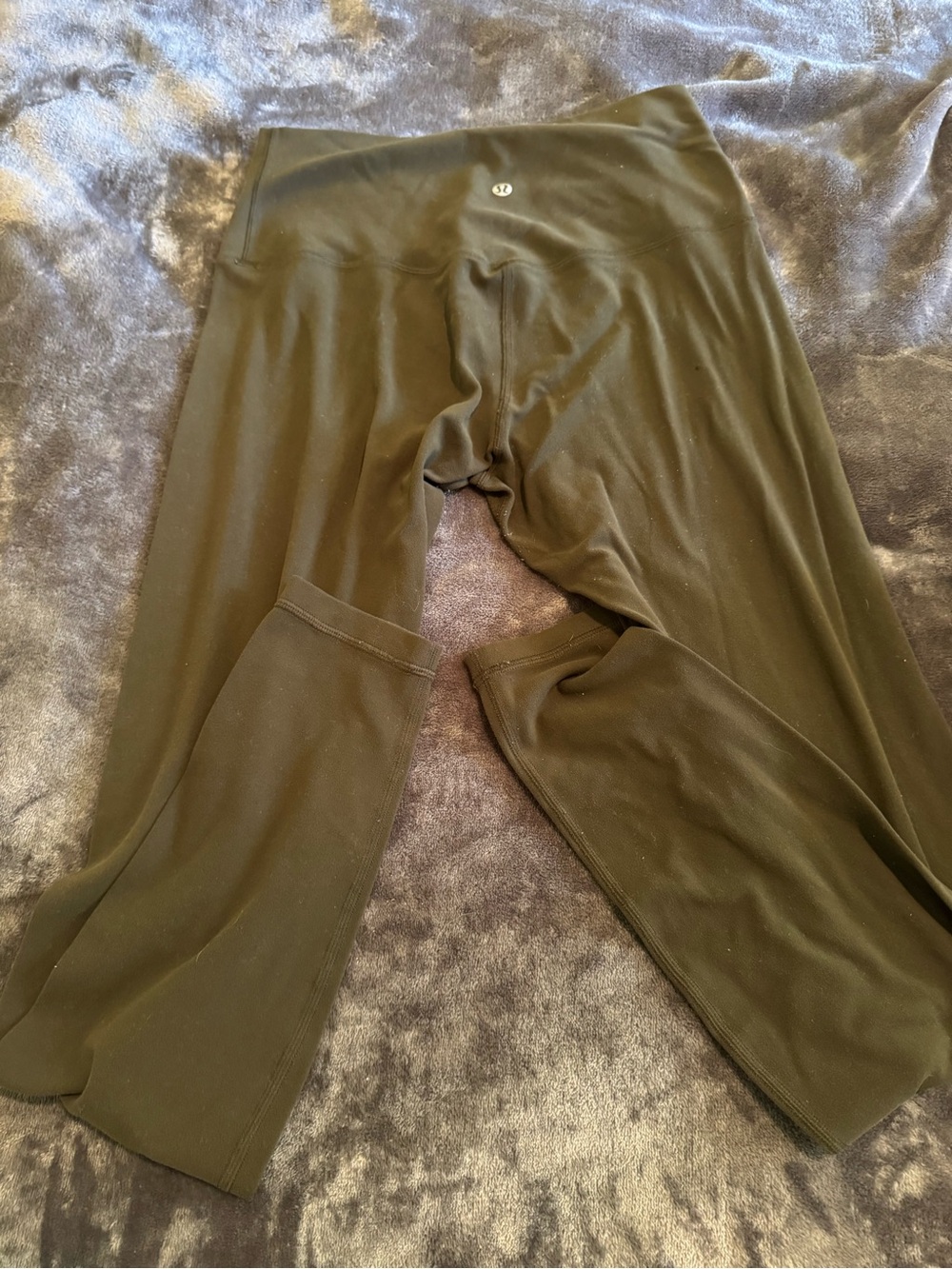 lululemon athletica Olive Green High-Rise Leggings